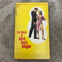 A Hard Day&#39;s Knight Drama Paperback Book by Ted Mark from Lancer Books 1966 - £9.74 GBP