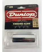 Dunlop 320 Long Chromed Steel Guitar Slide 60mm ID 22mm 12.5 Ring Size U... - $16.82