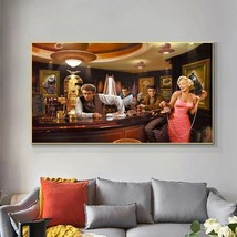 Portrait Marilyn Monroe Elvis Presley James Dean Pop Wall Art Canvas Hom... - $7.91+