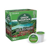Green Mountain Costa Rica Paraiso Coffee 18 to 144 Keurig Kcup Pick Any ... - $22.89+