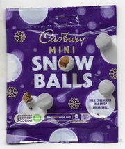 Cadbury Cadbury mini snow balls 80g wrapper - $723.38 MXN