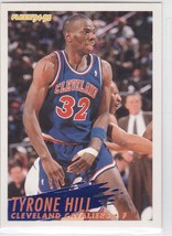 M) 1994-95 Fleer Basketball Trading Card - Tyrone Hill #40 - £1.54 GBP