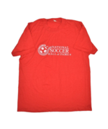 Vintage National Soccer Hall of Fame T shirt Mens L Oneonta NY Screen St... - £14.35 GBP