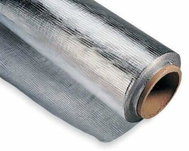 4&#39;x62.5&#39; Radiant Barrier Attic Foil Solid Reflective Insulation Weatheri... - £39.77 GBP