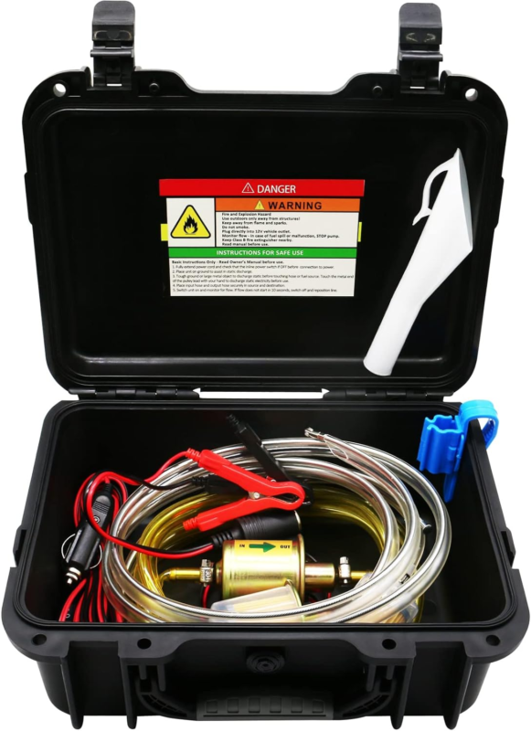 Fuel Transfer Pump 12V, Moves up to 30 Gallons of Gas or Diesel per Hour... - $133.61