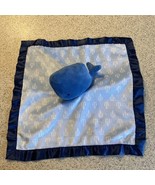 Cloud Island Blue Whale Lovey Security Blanket 13x13 Anchors Target 2017 - £16.43 GBP
