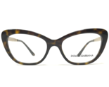 Dolce &amp; Gabbana Eyeglasses Frames DG3275-B 502 Tortoise Gold Crystals 52... - £101.21 GBP