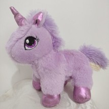 Dan Dee Collection Choice Purple Inicorn Plush Stuffed Animal 8&#39;&#39; - £7.56 GBP