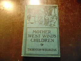 Mother West Wind&#39;s Children 1911 Thornton Burgess - $101.28 MXN