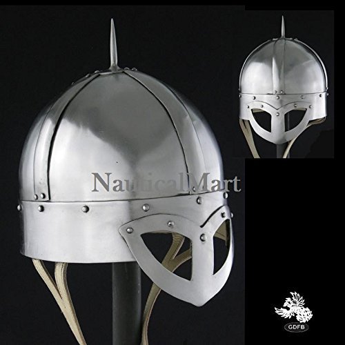 10th Century Gjermundbu Viking Helmet -14 Gauge
