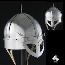 10th Century Gjermundbu Viking Helmet -14 Gauge - £136.11 GBP