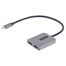 StarTech.com USB-C to Dual HDMI Adapter, USB Type-C Multi-Monitor MST Hub, Dual  - £53.71 GBP