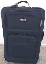 LUGGAGE Flite Lite Travel Rolling Suitcase 25&quot; x 16&quot; x 8&quot; w/Extendable T... - £12.06 GBP