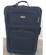 LUGGAGE Flite Lite Travel Rolling Suitcase 25&quot; x 16&quot; x 8&quot; w/Extendable T... - £12.01 GBP
