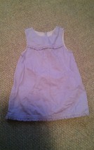 015 Faded Glory 4T Purple Girls Dress Sleeveless Cute - £6.22 GBP