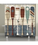 Water&#39;s Edge Oars Shower Curtain - $169.82