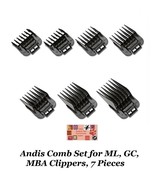 Andis ML,GC,SPEED FADE MASTER PRO CLIPPER Blade Clip On Guide Guard Comb... - €25,91 EUR