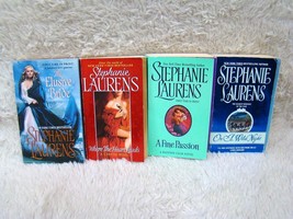 Lot of 4 Stephanie Laurens Pb Books, The Elusive Bride, Where the Heart Leads... - £9.57 GBP