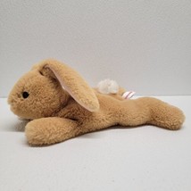 Aurora Schooshie Tan Brown Bunny Rabbit Super Soft Floppy Plush 12&quot; - £66.94 GBP