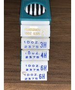 Berol Turquoise Berol &amp; Eagle Drawing Leads Vintage Lot Of 3 - $263.45 MXN