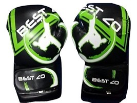 Bestzo Boxing Gloves Synthetic Leather Muay Thai Training Gloves Sparrin... - $35.00