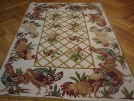 Tapestry Needlepoint Rug - £295.03 GBP
