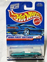 Hot Wheels First Editions 1998 #9 19963 Thunderbird Mint  Aqua Blue Diecast - £4.65 GBP