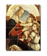 Sandro Botticelli Religious Painting Ceramic Tile Mural BTZ00670 - $164.12 CAD+