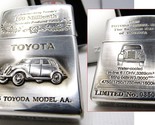 Toyota Toyoda Model AA 100 Million Limited No.03507 Zippo MIB Rare - $189.00