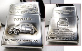 Toyota Toyoda Model AA 100 Million Limited No.03507 Zippo MIB Rare - $189.00