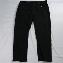 Levis 40 x 30 505 0260 Straight Fit Black Denim Jeans - £19.35 GBP