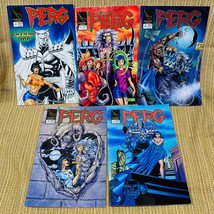 PERG Lightning Comics Lot Of 5 1993 1  2  3  5  7  Lightning Comics - £15.78 GBP