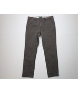 Vintage Y2K J Crew Mens 35x32 Faded 770 Straight Leg Chino Pants Gray Co... - $726.74 MXN