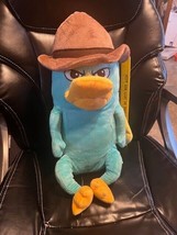 Huge Plush PERRY THE PLATYPUS Agent P - 19&quot; - Phineas and Ferb - £12.83 GBP