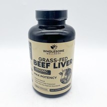 Wholesome Wellness Grass Fed Beef Liver - 180 capsules - EXP 7/26 - £24.12 GBP