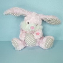 Pink Bunny Rabbit Animated Plush Sings Do Your Ears Hang Low Moves Ears ... - £31.14 GBP