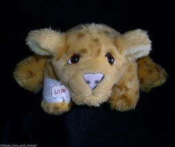 Vintage Lil Li&#39;l Pet Hospital Leopard Cheetah Kitty Cat Stuffed Animal Plush Toy - £22.01 GBP