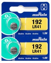 Murata LR41 Battery AG3 392A 1.55V Alkaline Button Cell (10 Batteries) - £3.13 GBP+