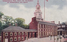 Independence Hall Philadelphia Pennsylvania PA Postcard N05 - £2.41 GBP