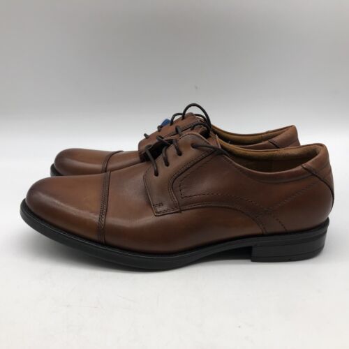 Primary image for Florsheim Oxford Shoes Leather Brown Dress Casual Men's 8.5 D 12138-221
