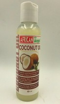 AFRICAN ANGEL COCONUT OIL 4 fl oz. PROTECT &amp; NOURISH THE HAIR - £5.17 GBP