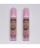 2Ct- NYX Professional Makeup Bare With Me- VANILLA - Concealer Serum Nat... - $225.52 MXN