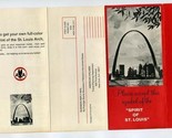 American Airlines Gateway Arch St Louis Questionnaire 1960&#39;s - $18.30