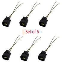 6Pc Ignition Coil Connector Plug for Mazda Lincoln Ford F-250 F-350 Supe... - £15.88 GBP