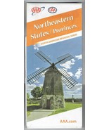 2009 AAA CAA Map Northeastern States Provinces North America Regional Se... - $190.13 MXN