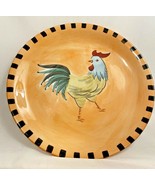 Rooster Plate Lillian Vernon Wall Decor Luncheon Plate 8&quot;dia Collectible... - £15.57 GBP