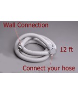 Fit all 050278 Central Vacuum Hose Extension for Low Voltage hose 12 feet - £70.05 GBP