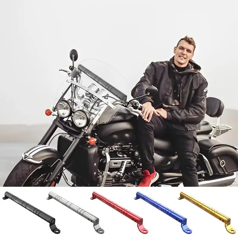 Motorcycle Handlebar Cross Bar Aluminum Alloy Motorcycle Handlebar Handle Grip - £16.16 GBP+