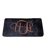 Monogrammed Decorative license plate ULT personalized U L T  - £5.14 GBP