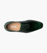 Stacy Adams Hallquist Plain Toe Oxford Shoes Leather Green 25742-300 image 5